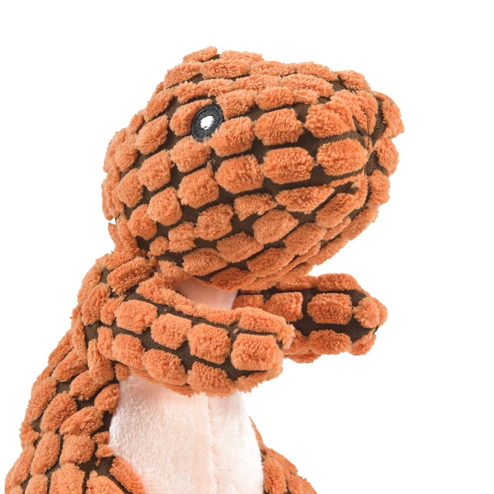 dinosaur squeaky dog toy
