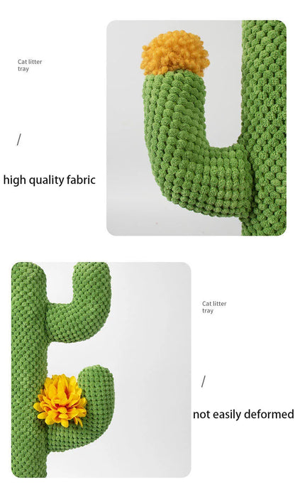 60cm Cactus Cat Claw Sharpener Scratcher Toy