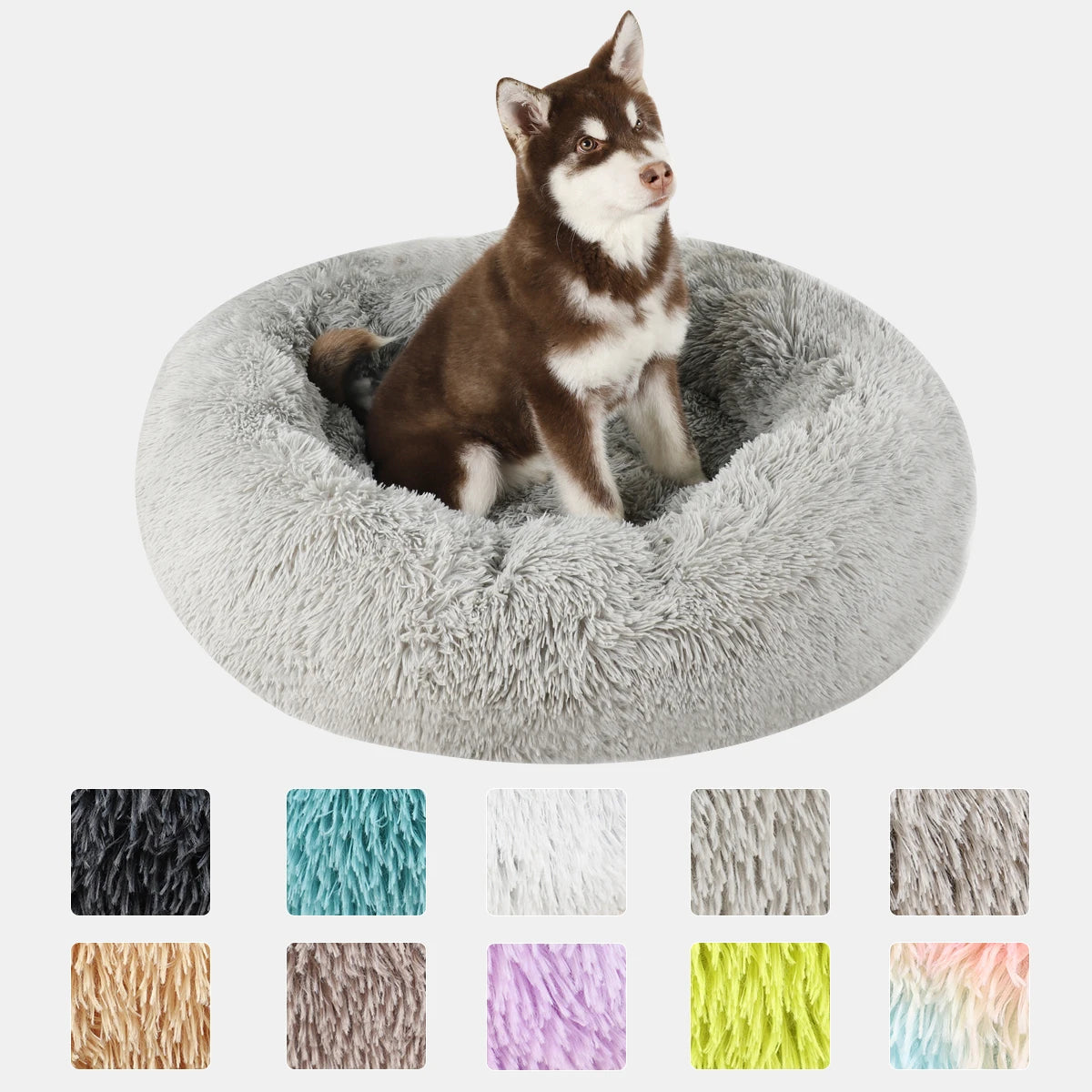 dog donut bed