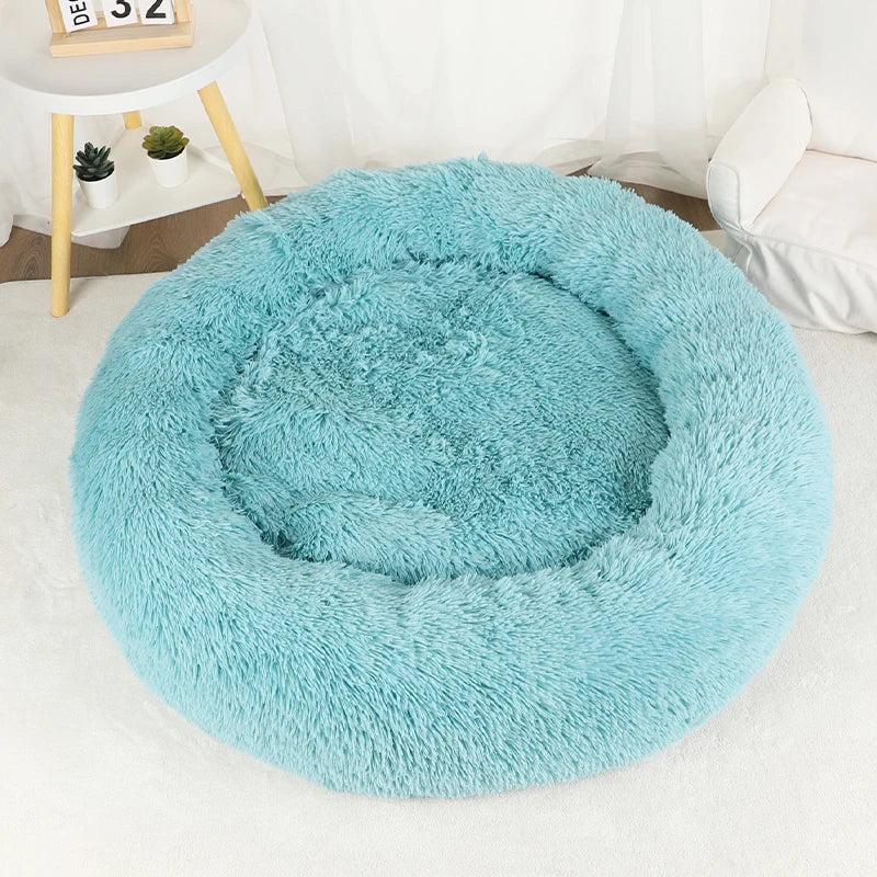 Washable Calming Donut Dog and Cat Bed