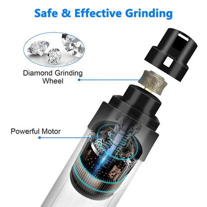 Electric Ultra Noise Dog Nail Grinder for Cat Paws