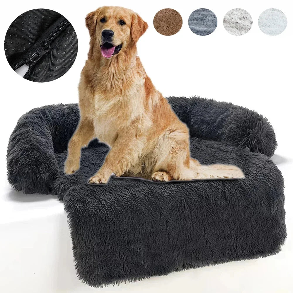 plush cushion sofa for dogs