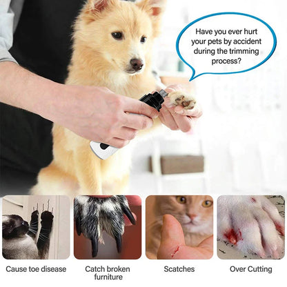 Electric Ultra Noise Dog Nail Grinder for Cat Paws