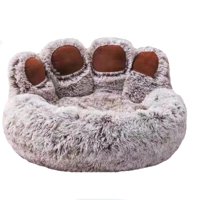 Luxury Fluffy Dog Bed for Dogs & Cats