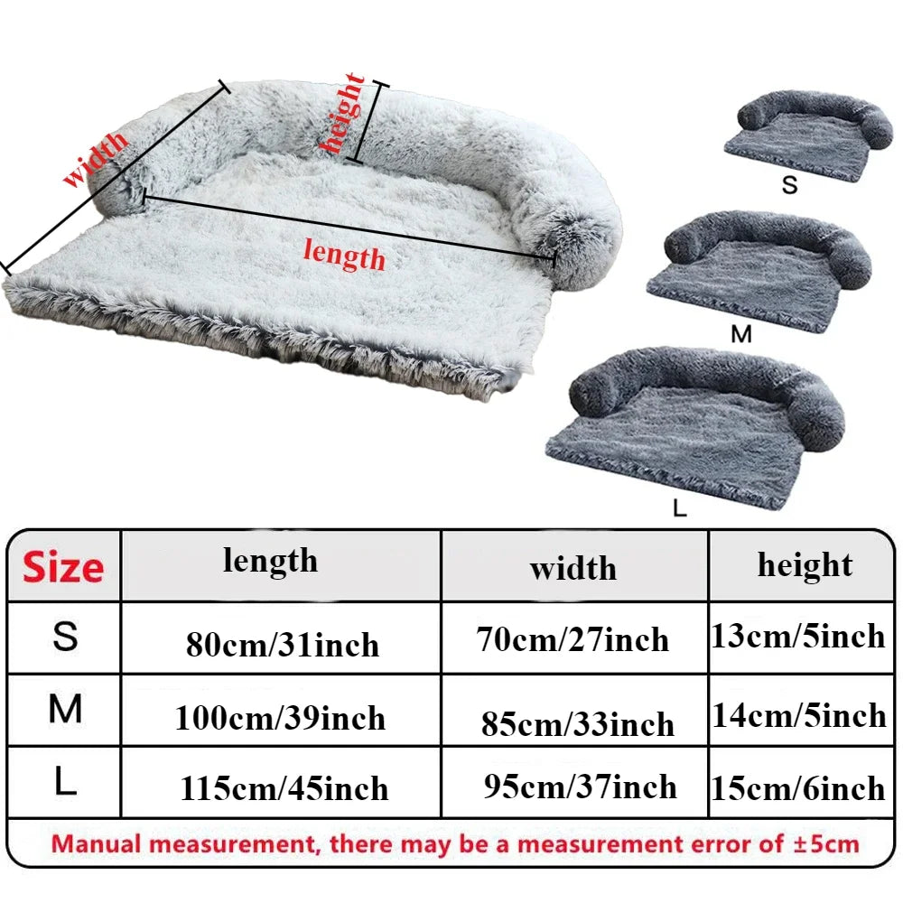 plush cushion sofa sizes