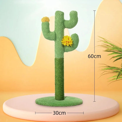60cm Cactus Cat Claw Sharpener Scratcher Toy