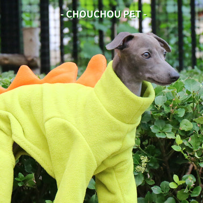 Dinosaur Winter Italian Greyhound Clothes Whippet and Puppy