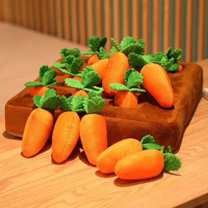 Dog Carrot Toy 12 Carrots for Puzzle Toy