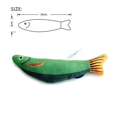 3D Simulation Fish Cat Toy