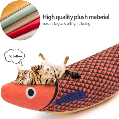 3D Simulation Fish Cat Toy