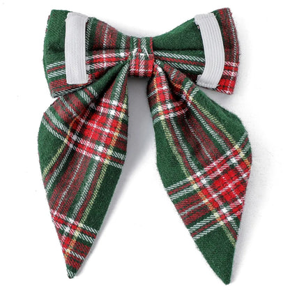 Christmas Dog Bow Collars  for Small Large Pets