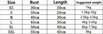 1pc Dog Hoodie Clothes for Autumn and Winter
