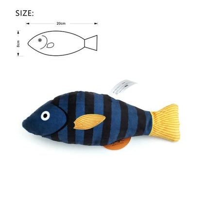 3D Simulation Fish Cat Toy