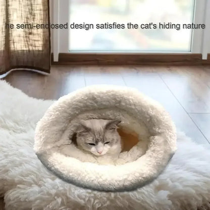 self-warming cat bed for outside