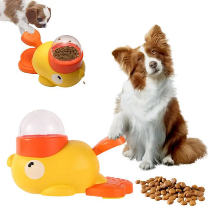 Interactive Dog Treat Dispenser Feeder