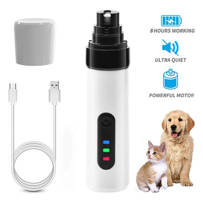 Electric Ultra Noise Dog Nail Grinder for Cat Paws