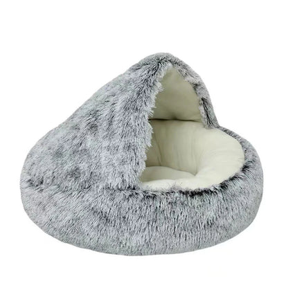 Cute Soft Plush Pet Bed for Small Dogs kitten