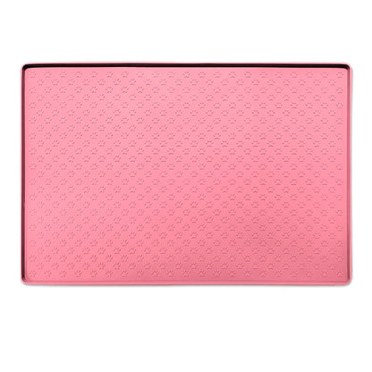 Waterproof Silicone Pet Placemats for Dogs & Cats