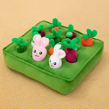 Dog Carrot Toy 12 Carrots for Puzzle Toy