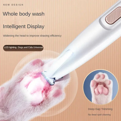 pet paw trimmer with led