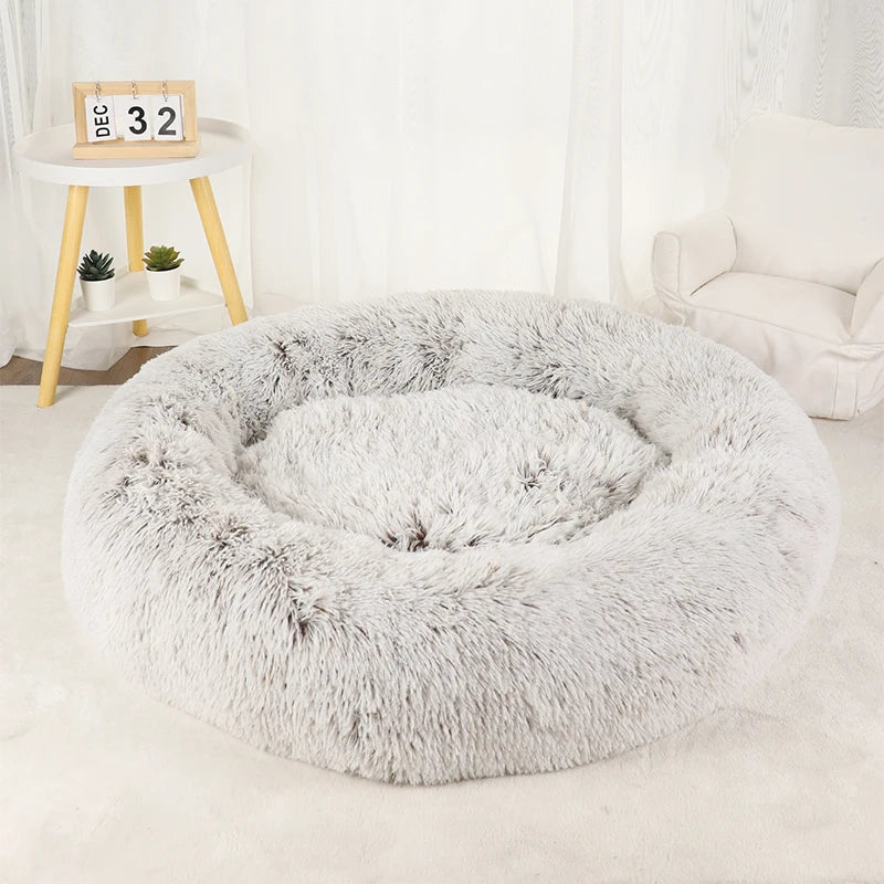 Washable Calming Donut Dog and Cat Bed