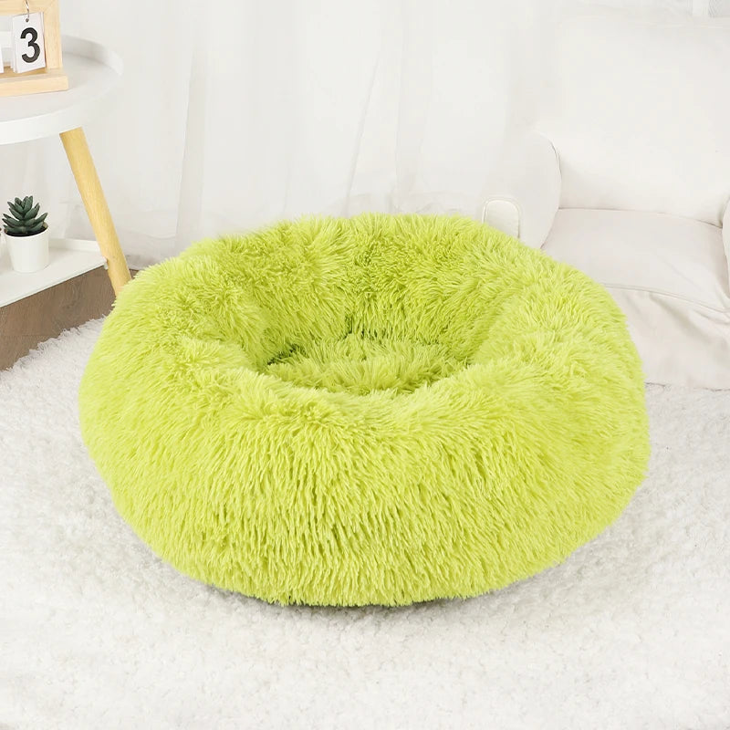 Washable Calming Donut Dog and Cat Bed