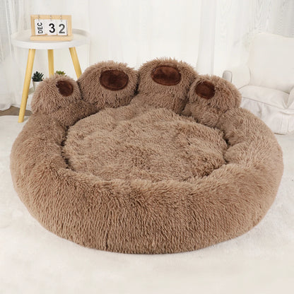 Luxury Fluffy Dog Bed for Dogs & Cats