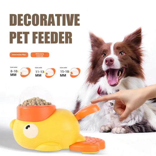 Interactive Dog Treat Dispenser Feeder
