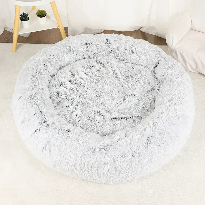 Washable Calming Donut Dog and Cat Bed