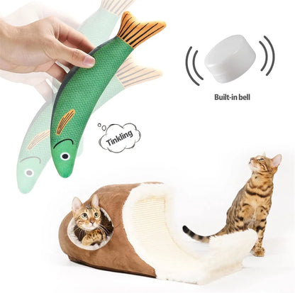 3D Simulation Fish Cat Toy