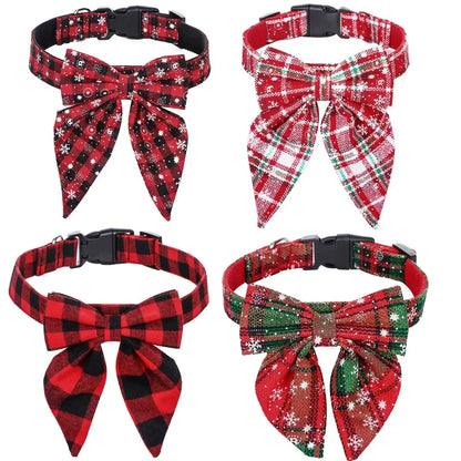 christmas puppy collars​
