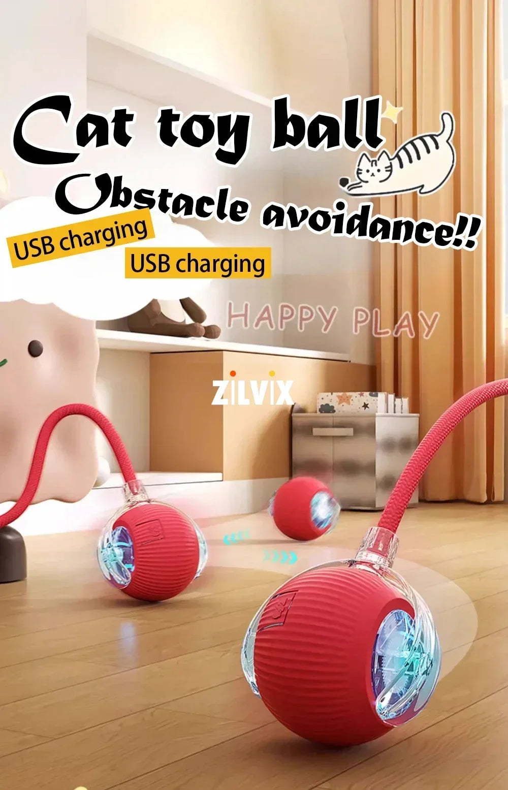 rolling ball toy for dogs